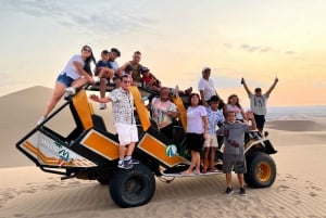 From Ica or Huacachina: Dune Buggy at Sunset & Sandboarding