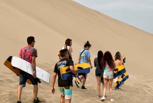 From Ica or Huacachina: Dune Buggy at Sunset & Sandboarding