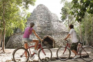 From Riviera Maya: Cobá Pyramid, Mayan Ceremony, & Ziplining