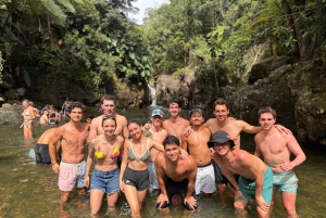 From San Juan: El Yunque Rainforest Waterslide Transport