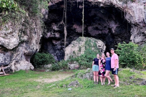 From San Juan: Rainforest River, Luquillo Beach, & Cave Tour
