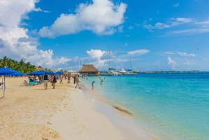 Día completo de navegación en lujoso catamarán a Isla Mujeres