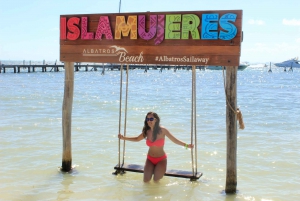 Excursión en velero de día completo a Isla Mujeres con opciones de traslado