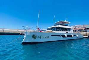 Gran Canaria: Divertido Crucero en Catamarán con Comida y Bebida