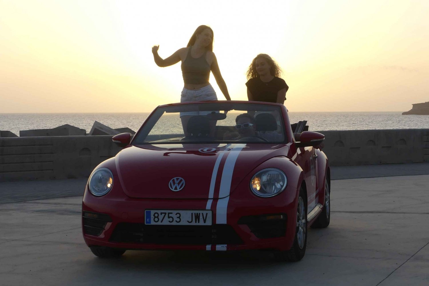 Gran Canaria : West coast Cabrio Sunset