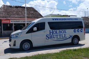 HOLBOX FERRY TO CANCUN AIRPORT SHARED SHUTTLE