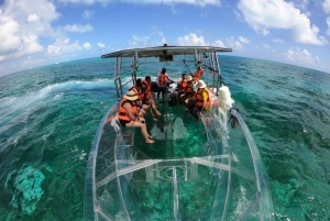 Isla Mujeres: clear boat ride