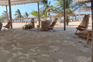 Club de playa Isla Tierra Bomba: Pase de un día con comida típica