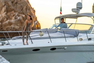 La Paz: Private Sunset Cruise W/ Snorkeling & Seafront View