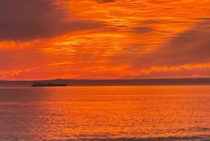 La Paz: Private Sunset Cruise W/ Snorkeling & Seafront View