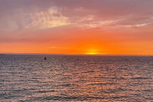 La Paz: Private Sunset Cruise W/ Snorkeling & Seafront View