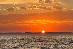 La Paz: Private Sunset Cruise W/ Snorkeling & Seafront View
