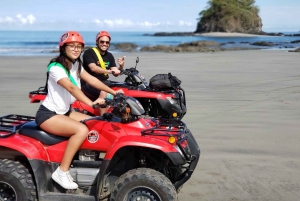 Las Galeras:Aventura en quad por Rincón con los acantilados de Boca del Diablo