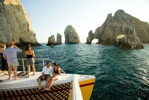 Los Cabos: Jazz & Wine Sunset Catamaran Cruise