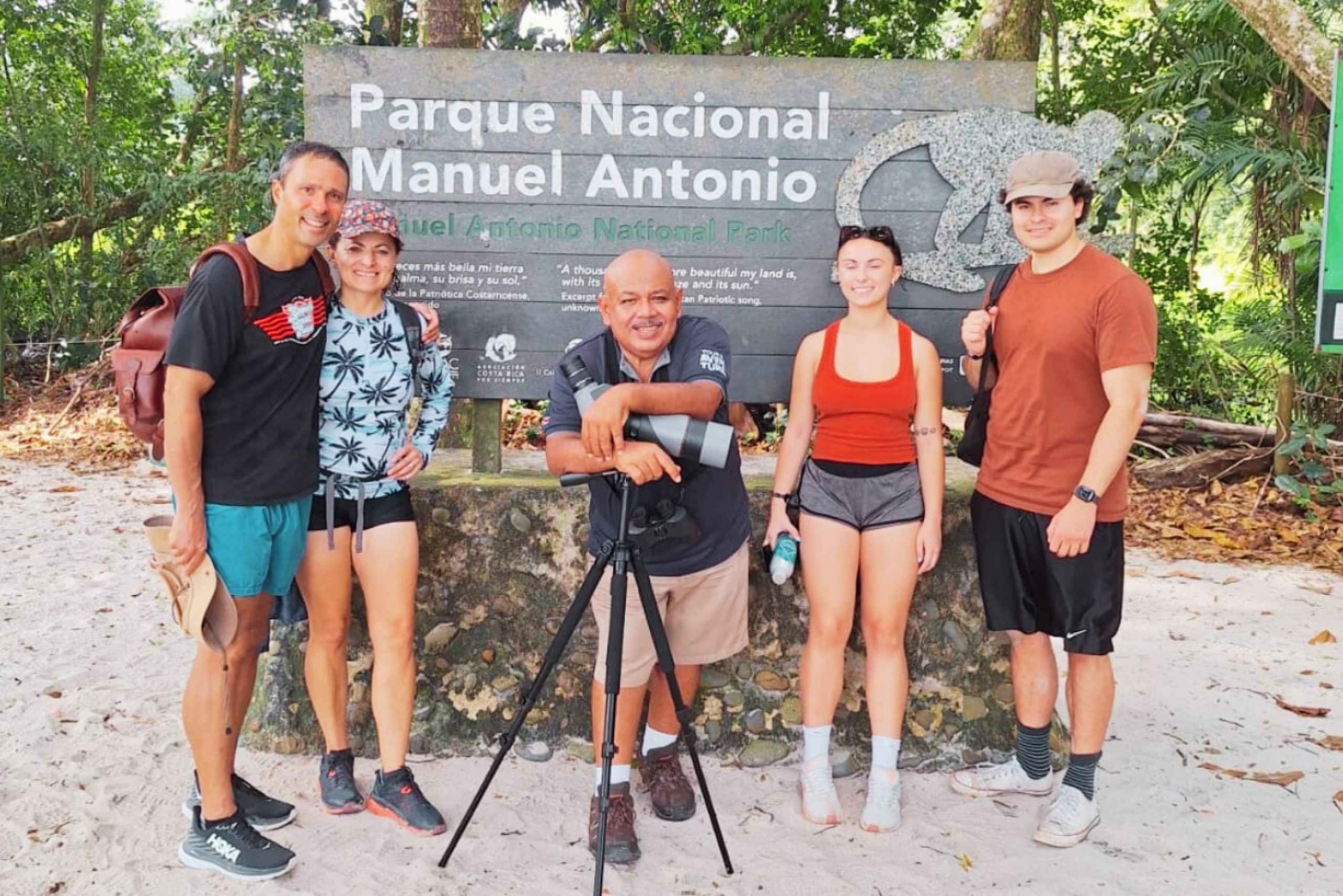 Excursión de un día al Parque Nacional de Manuel Antonio