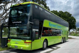 Miami: Key West Transfer with free hotel pickup + Upgrades