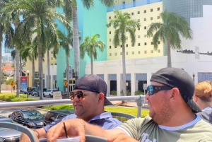 Miami: Sightseeing Speedboat and Hop-On Hop-Off Bus Tour