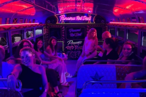 Panama City: Chiva Turística Tour & Amador & Rooftop Bar