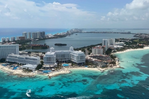 Cancun Hotel Zone: Panoramic Flight