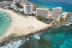 Cancun Hotel Zone: Panoramic Flight