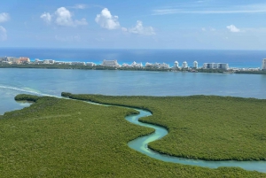 Cancun Hotel Zone: Panoramic Flight