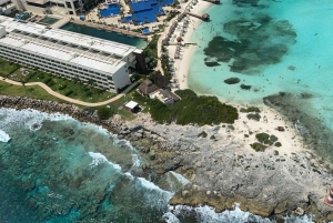 Cancun Hotel Zone: Panoramic Flight