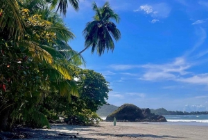 Percussive Massage Therapy + Assisted Stretching on beach