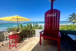 Desde San Juan: Playa de Pinones y tour gastrónomico de bar en bar