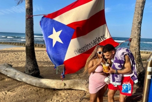 Desde San Juan: Playa de Pinones y tour gastrónomico de bar en bar