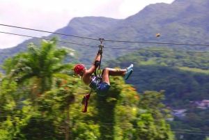 Puerto Rico: Yunque Ziplining at the Rainforest