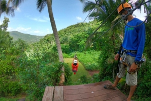 Puerto Rico: Yunque Ziplining at the Rainforest