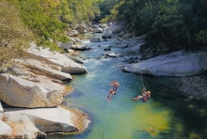 Puerto Vallarta: Canopy Tour with Zipline and Speedboat Ride