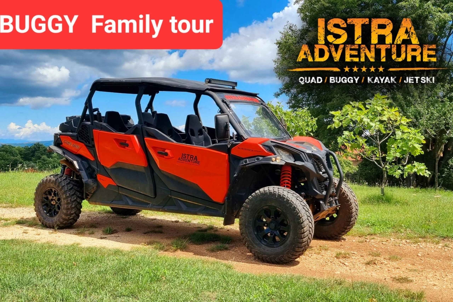 PULA AND ROVINJ: BUGGY FAMILY SAFARI 1, 2 & 4 H