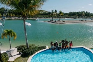 Caribbean Lake Park Punta Cana Wakeboarding, Tirolina y Más