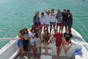Punta Cana: Private Party Boat with Slide and BBQ