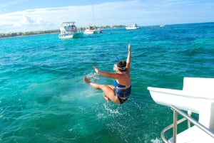 Punta Cana: Private Party Boat with Slide and BBQ