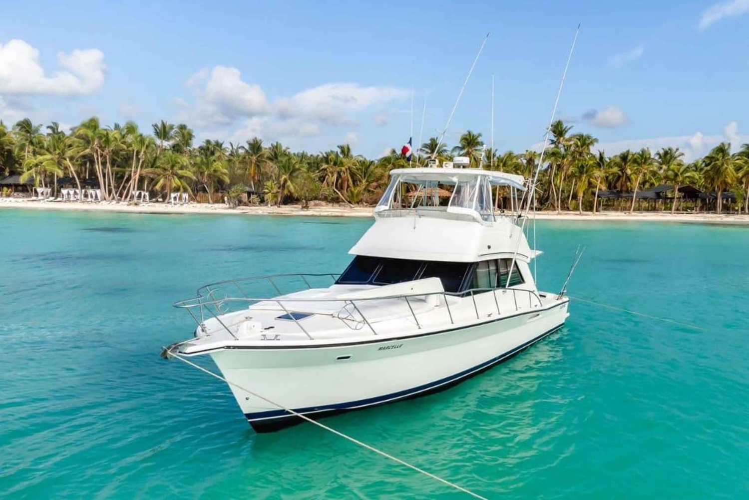 Punta Cana: Saona Island Private Yacht Tour with Snorkeling