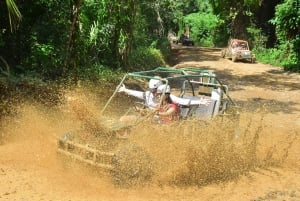 Punta Cana: Aventura en tirolina, telesilla, buggy y caballo