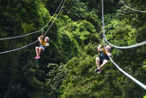 Punta Cana: aventuras en tirolinas y ticket para Monkeyland