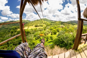 Punta Cana: aventuras en tirolinas y ticket para Monkeyland