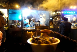 Quito: Comida callejera nocturna, arte y bebidas