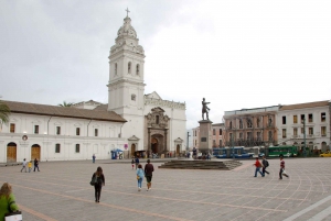 Quito: Old Town Walking Tour with Basilica Church Visit