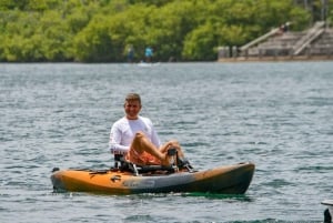 San Juan: Bicycle Kayak Experience at Condado Lagoon