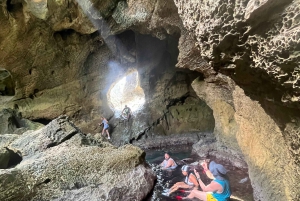 San Juan; Charco Azul & Cueva del Indio Adventure