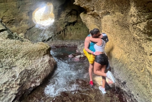 San Juan; Charco Azul & Cueva del Indio Adventure