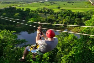 San Juan: Ecoaventura en tirolina cerca de la ciudad