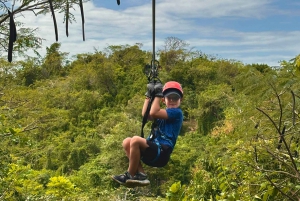 San Juan: Ecoaventura en tirolina cerca de la ciudad