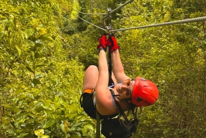 San Juan: Ecoaventura en tirolina cerca de la ciudad