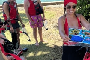 San Juan: Kids and Family Snorkeling Adventure with Videos