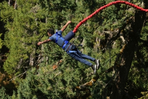 Scariest bungee jumps over Peruvian Canyons